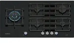 Siemens ER9A6SH40, iQ700, Gaskochfeld, 90 cm, Hartglas, Schwarz