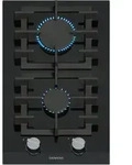 Siemens ER3A6BI40, iQ700, Domino-Kochfeld, Gas, 30 cm, Glaskeramik, Schwarz