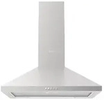 htech HTD46311 EG8856, Wandesse, 60 cm Walmdach-Design, 600 m3/h, Edelstahl