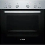 Bosch HEF010BR1, Serie 2, Einbau-Herd, 60 x 60 cm, Edelstahl