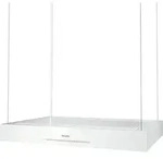 Miele DA 6708 D Aura Edition 6000 Insel-Dunstabzugshaube 10755620, Brillantwei&szlig;