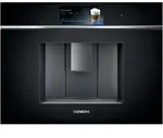 Siemens CT718L1B0, iQ700, Einbau-Kaffeevollautomat, Schwarz