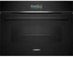 Siemens CB774G1B1, iQ700, Einbau-Kompaktbackofen, 60 x 45 cm, Schwarz, Edelstahl