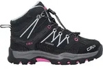 CMP KIDS RIGEL MID TREKKING SHOES WP TITANIO-SKYWAY 29