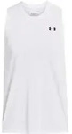 UNDER ARMOUR UA TECH TANK WHITE L