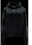 NIKE W NSW PHNX FLC STD PO HOODIE BLACK/SAIL XL