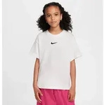 NIKE G NSW TEE BOY ESSNTL LBR WHITE L