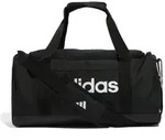 ADIDAS LINEAR DUFFEL S BLACK/BLACK/WHITE 