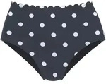 LASCANA Bikinihose Highwaist NAVY-WHITE 38