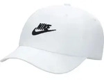 NIKE K NK CLUB CAP US CB FUT WSH WHITE/BLACK 