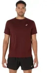 ASICS CORE SS TOP DARK RED PLANET L