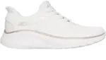 SKECHERS SLIP-INS ENGINEERED KNIT BUNGEE WHITE GOLD 43