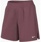 NIKE W NK STDO FLC MW MR STD 4 SHRT PINK SMOKE/SAIL S