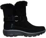 SKECHERS SLIP-INS TALL BELT WRAP BOOT W AIR- BLACK 36
