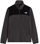 THE NORTH FACE M RILA FULL ZIP FLEECE JACKET ANTHRACITE GREY/TNF BLA L