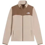 THE NORTH FACE W RILA FULL ZIP FLEECE JACKET TIMELESS TAUPE/GARNET L