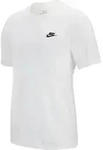 NIKE M NSW CLUB TEE WHITE/BLACK XL