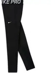 NIKE G NP LEGGING BLACK/WHITE L