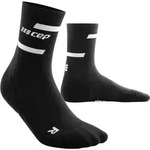 CEP the run socks, mid cut, v4 BLACK IV