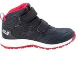 JACK WOLFSKIN WOODLAND TEXAPORE MID VC K DARK BLUE / PINK 37