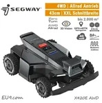 Navimow X420E AWD | Allrad, GPS-nRTK, 3D-Kamera, Vision | 4G || ** TOP...