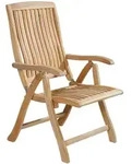 LC Garden &raquo;Birmingham&laquo; Gartenstuhl Teak Klappstuhl Teakholz