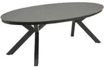 LC Garden &raquo;Terrano&laquo; Gartentisch 220x120cm Anthrazit Outdoortisch Sintered...