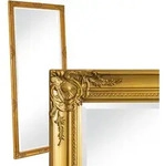 LC Home Wandspiegel Barock XXL Spiegel gold ca. 200 x 100 cm Antik-Stil