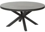 LC Garden &raquo;Bondino&laquo; Dining Gartentisch rund &Oslash;150x75cm anthrazit mit Glas-Keramik
