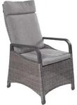 LC Garden &raquo;Komido&laquo; Gartenstuhl omega-braun Polyrattan/Aluminium Positionsstuhl