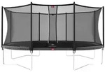 BERG Trampolin Grand Favorit Regular 520 Grey mit AirFlow inkl. Sicherheitsnetz