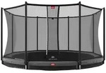 BERG Trampolin Favorit InGround 430 Grey mit AirFlow inkl. Sicherheitsnetz...