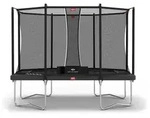 BERG Trampolin Ultim Favorit Regular 330 Grey mit AirFlow inkl. Sicherheitsnetz