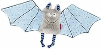 sigikid 41099, sigikid Schnuffeltuch Fledermaus, hellblau