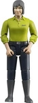 BRUDER 60405, BRUDER bworld Frau mit hellem Hauttyp und dunkelblauer Hose