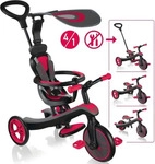 GLOBBER 632-102-3, GLOBBER Explorer Trike 4in1, rot