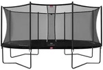 BERG 30.25.65.42, BERG Trampolin Grand Favorit Regular 520 Black mit AirFlow inkl.