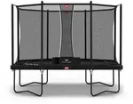BERG Trampolin Ultim Favorit Regular 330 Black inkl. Sicherheitsnetz Comfort,...