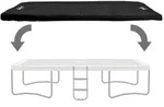 BERG Ultim Abdeckplane Extra 330 Schwarz f&uuml;r Trampoline