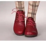 Think Schn&uuml;rschuhe rot Menscha rosso/kombi 93-5030 - MNA 141 Gr.37,5