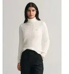 Gant f&uuml;r Damen. 4800102 Achten gestrickter Pullover mit Schwanenhals aus...