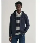 Gant f&uuml;r Herren. 2007059 Kapuzenpulli mit marineblauem Shield Zip Hoodie (S),