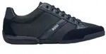 BOSS f&uuml;r Herren. 50498265 Saturn marineblaue Lederturnschuhe (42), Wohnung,