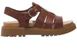 Timberland f&uuml;r Damen. TB0A5ZKZEQ81 Fisherman Ledersandalen Clairemont Way rot (37.5