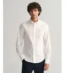 Gant f&uuml;r Herren. 3000102 Schmal geschnittenes Hemd aus wei&szlig;er Popeline (XL),