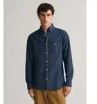 Gant f&uuml;r Herren. 3000400 Hemd Regular Fit navy (S), L&auml;ssig, Baumwolle, Klassisch,