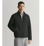 Gant f&uuml;r Herren. 7006340 Schwarzer gesteppter Windbreaker (S), L&auml;ssig, Langarm,