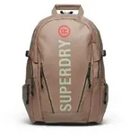 Superdry f&uuml;r Damen. W9110342A Gr&uuml;nlich brauner Segeltuch-Rucksack (OSFA), L&auml;ssig,