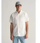 Gant f&uuml;r Herren. 3000101 Regular Fit Hemd aus wei&szlig;er Popeline (S), L&auml;ssig,