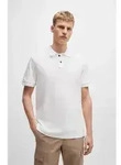 BOSS f&uuml;r Herren. 50507813 Polo Prime wei&szlig; (M), L&auml;ssig, Baumwolle, Kurzarm